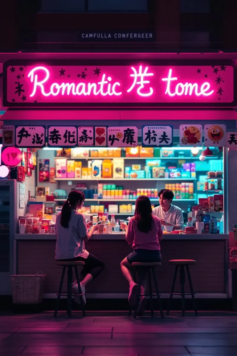 恋上便利店 字幕海报